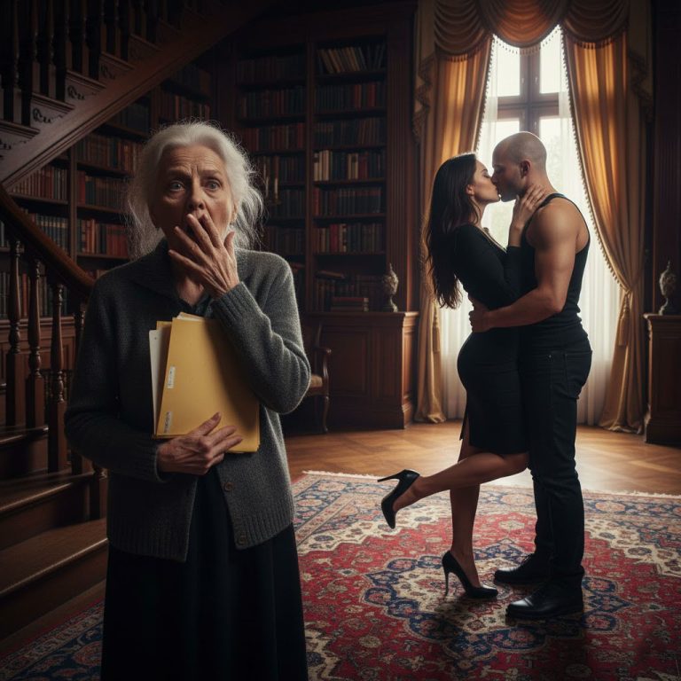 Después de que mi hijo falleció, nunca le dije a mi nuera que él me había dejado una casa, dos autos y una cuenta bancaria a mi nombre… y no me arrepiento de haberlo mantenido en secreto…. El olor a jazmín y tierra mojada era lo único que mantenía a Doña Elena atada a la realidad. Dos meses. Dos meses desde que el corazón de su hijo, Miguel, se había detenido de forma inesperada, dejando un vacío que ninguna palabra de consuelo podía llenar. Su nuera, Sofía, se movía por la casa con una frialdad que helaba la sangre, una indiferencia que la propia Elena no podía entender en medio del luto.  Una semana después del funeral, el abogado de Miguel la había llamado a su despacho, un encuentro que la había dejado en shock.  —Doña Elena, el testamento es claro —le había dicho el notario—. Miguel le deja a usted la casa en la que reside, así como el apartamento en la ciudad que compró el año pasado. El resto de sus bienes, incluidas las cuentas bancarias, han sido puestos a su nombre.  Elena se quedó sin aliento. —¿Y Sofía? ¿Su esposa? —Para ella, solo un seguro de vida a su nombre. Nada más de los bienes inmuebles o cuentas. Es una decisión firme y legal.  Elena sintió un escalofrío. Su hijo no había sido un hombre descuidado. Si había excluido a su esposa de una herencia que se suponía que era de ambos, él tenía que tener una razón… una muy profunda y dolorosa.  Decidió guardar silencio. Por lealtad a la memoria de Miguel, por ese instinto maternal que le decía que esperara. “Miguel sabría por qué, y el tiempo lo dirá,” pensó, cerrando el sobre con los documentos legales.  Dos meses y una semana después de la muerte de Miguel, Elena bajó las escaleras para encontrarse con una escena que le cortó la respiración: Sofía, con una sonrisa descarada, estaba besando a un hombre fornido en la sala de estar.  —Ah, suegra, qué oportuna —dijo Sofía, separándose sin vergüenza—. Te presento a Ricardo, él es mi… compañero.  El corazón de Elena palpitó con fuerza, pero se mantuvo firme. —Sofía, es demasiado pronto… —¿Pronto? No seas anticuada, Elena. Y ahora que estamos todos, vayamos al grano —Sofía se cruzó de brazos y señaló la puerta con un gesto de desprecio—. Ricardo y yo necesitamos espacio. Este es nuestro hogar ahora. Empaca tus maletas y vete. No tienes nada que hacer aquí….