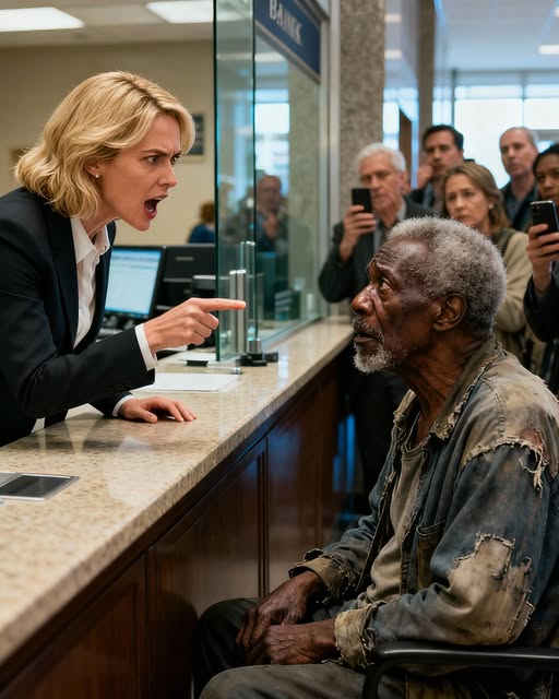 La CEO del banco humilla a un anciano negro que vino a retirar dinero — Apenas unas horas después, perdió un acuerdo de 3 mil millones de dólares..