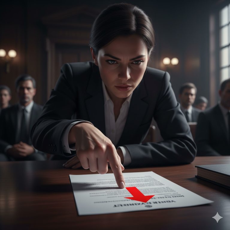 Mientras firmaba el divorcio lo llamó ‘basura negra’… pero el juez leyó algo que lo cambió TODO…