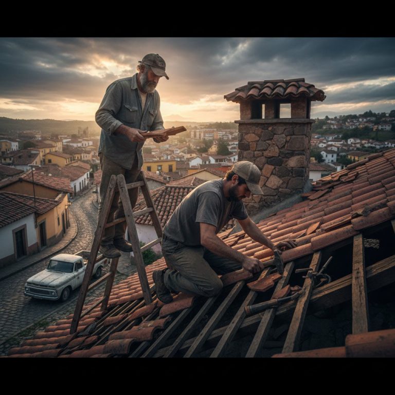 Cuando los albañiles quitaron las tejas en Oaxaca, escucharon un llanto de niño atrapado en el techo…