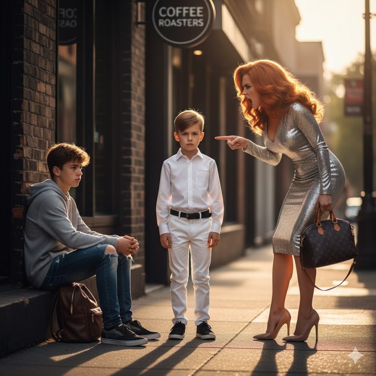 « ¡Mamá, mira! ¡Se parece a mí! » — Y la verdad hizo que sus piernas se tambalearan.