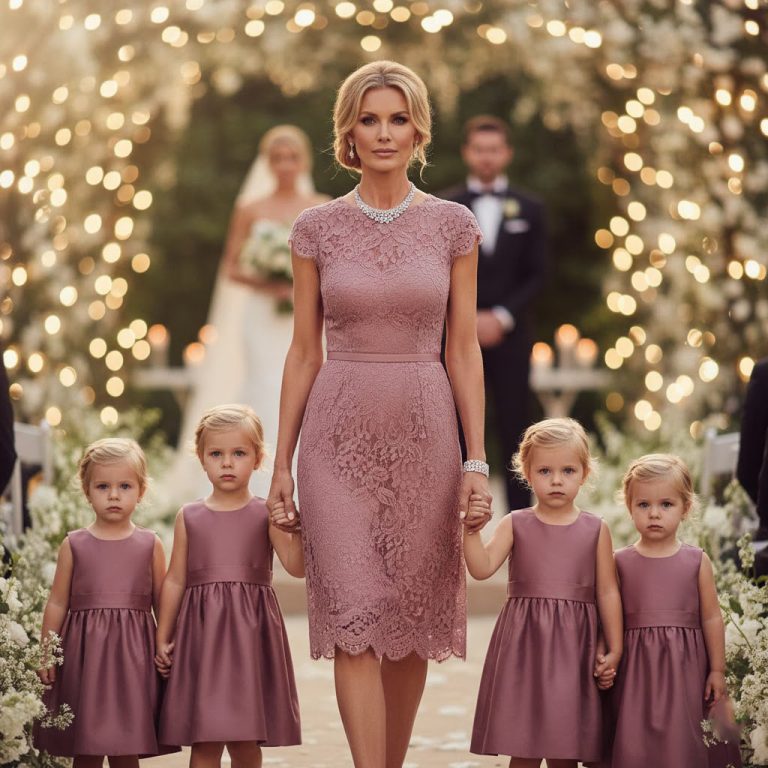 Él Invitó a Su Pobre Exesposa Para Humillarla en Su Boda—Pero Ella Llegó en una Limusina Con Sus Trillizos…