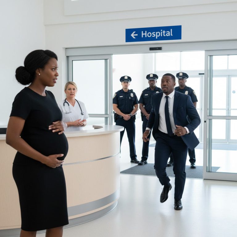 Una enfermera racista humilló a una mujer negra embarazada y llamó a la policía para arrestarla. Quince minutos después, su esposo llegó… y lo cambió todo.