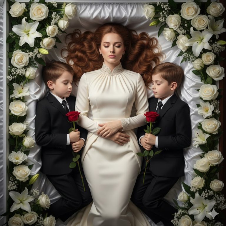 ¡Madre e hijos GEMELOS FALLECEN el mismo día, pero en el ENTIERRO, un DETALLE IMPACTA a todos!…