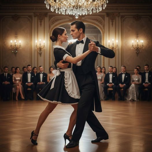 “¡Me caso contigo si bailas este tango!”, se burló el millonario — pero ella era profesional…