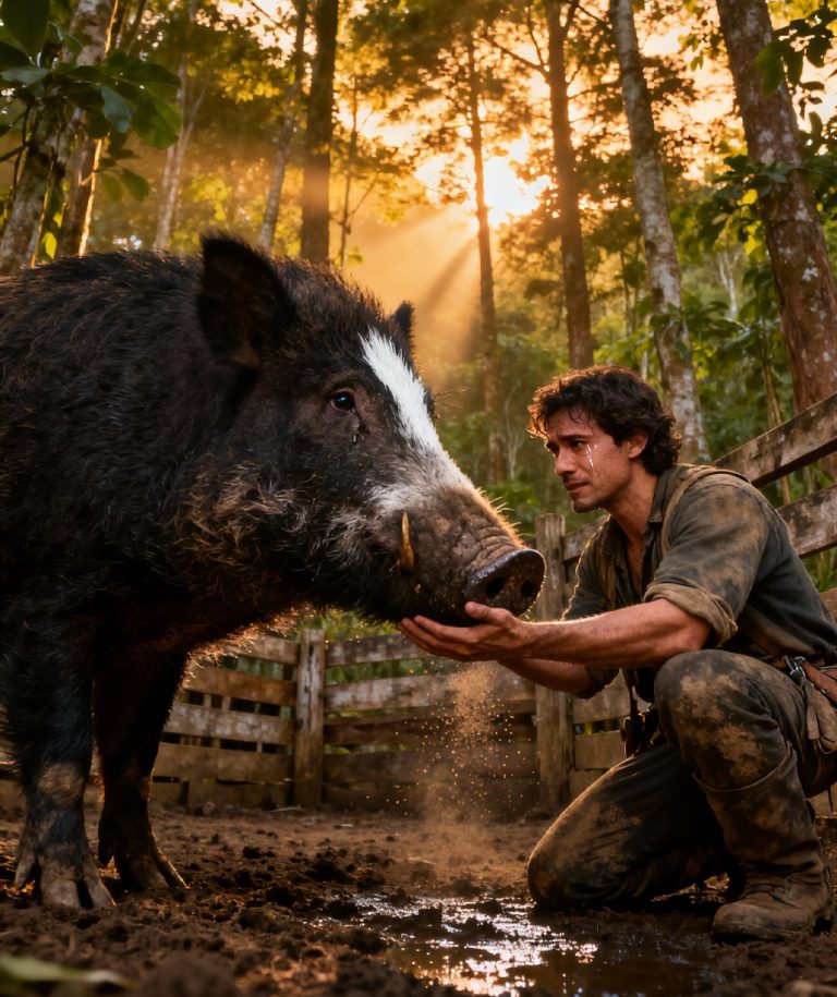 Dejó 30 cerdos en la sierra…y 5 años después pero cuando volvió a su montaña, lo que vio lo dejó sin aliento.