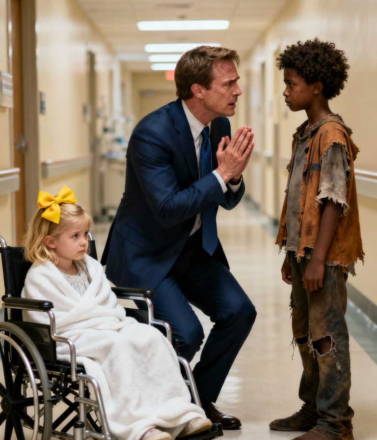 HAZ QUE MI HIJA CAMINE Y TE ADOPTARÉ… PROMETIÓ EL RICO… PERO LO QUE HIZO EL HUÉRFANO…