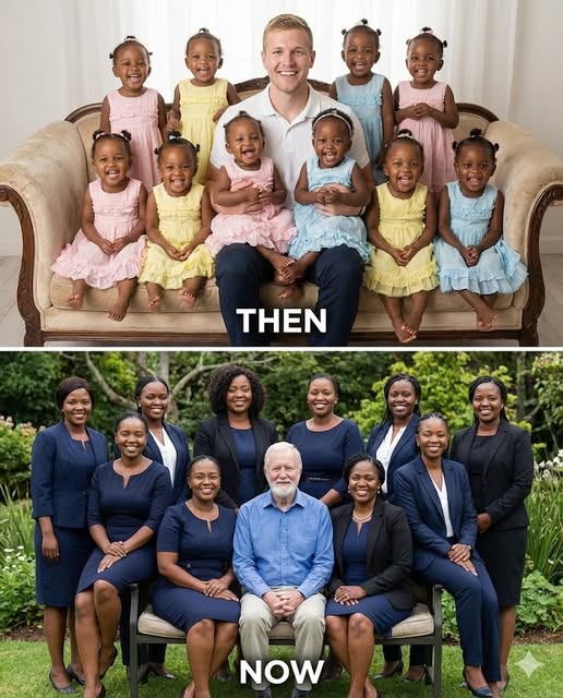 EN 1979, ADOPTÓ A NUEVE BEBÉS NEGRAS QUE NADIE QUERÍA — LO QUE SE CONVIRTIERON 46 AÑOS DESPUÉS TE DEJARÁ SIN PALABRAS