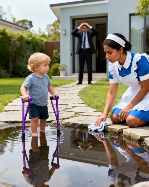 Millonario llega a casa temprano… y no puede creer lo que ve