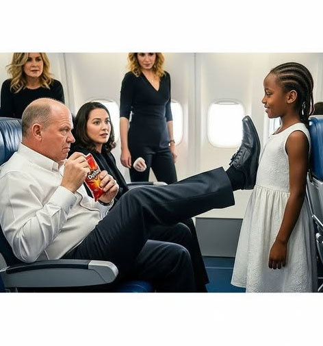 El asiento de una chica multimillonaria negra robado por un pasajero blanco — Segundos después, el vuelo queda en tierra