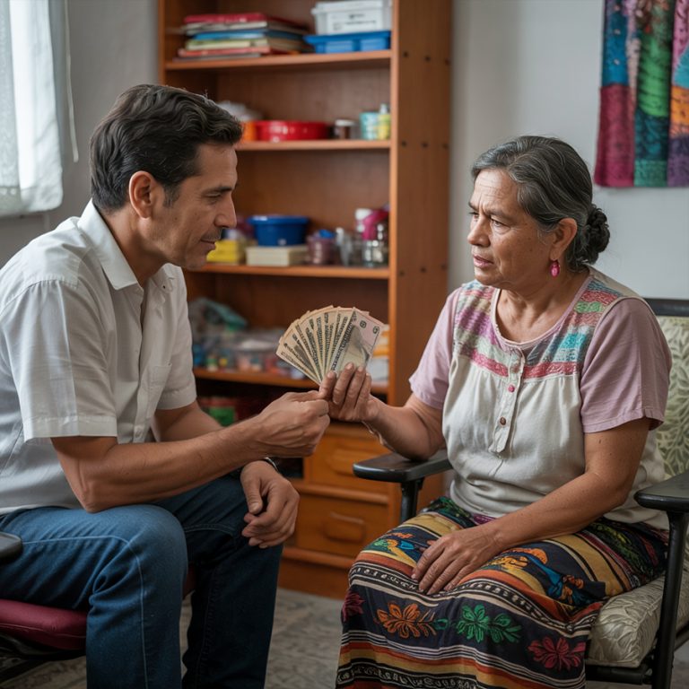 Mamá, necesitamos hablar de tu estadía aquí…