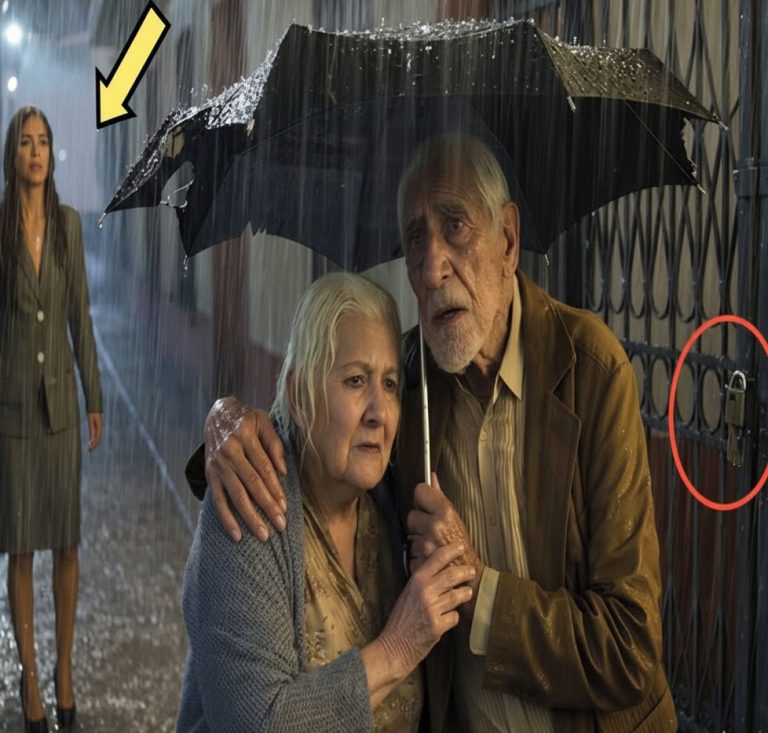 Millonaria encuentra a sus padres ancianos bajo la lluvia… lo que pasó después la dejó en lágrimas…