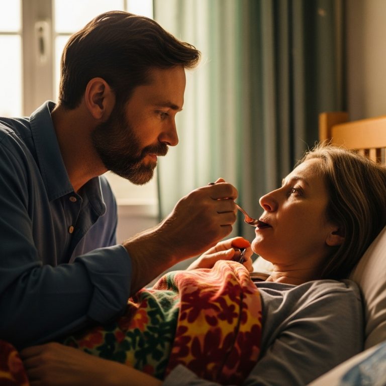 Después de 5 Años Cuidando a Mi Esposa Paralizada, Olvidé Mi Cartera Un Día. Cuando Regresé y Abrí la Puerta… Me Quedé Paralizado.