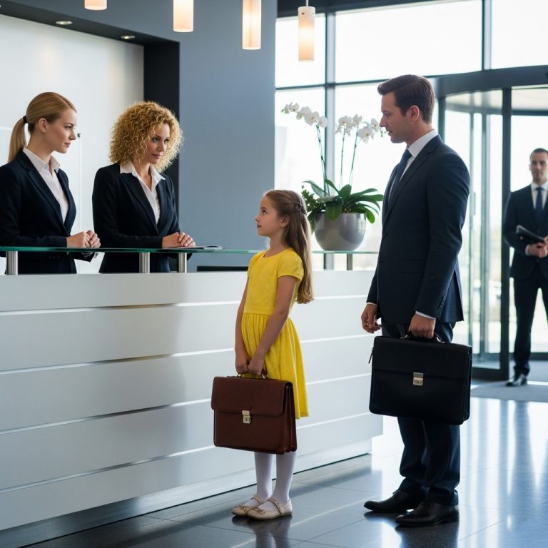 Cuando una niña con vestido amarillo entra sola en la sede de una multinacional y dice: “Vengo a hacer la entrevista de mi mamá”, nadie imagina lo que está por suceder. Lo que parece un gesto inocente revelará una verdad oculta y obligará a un hombre poderoso a enfrentar todo lo que fingió no ver durante años.