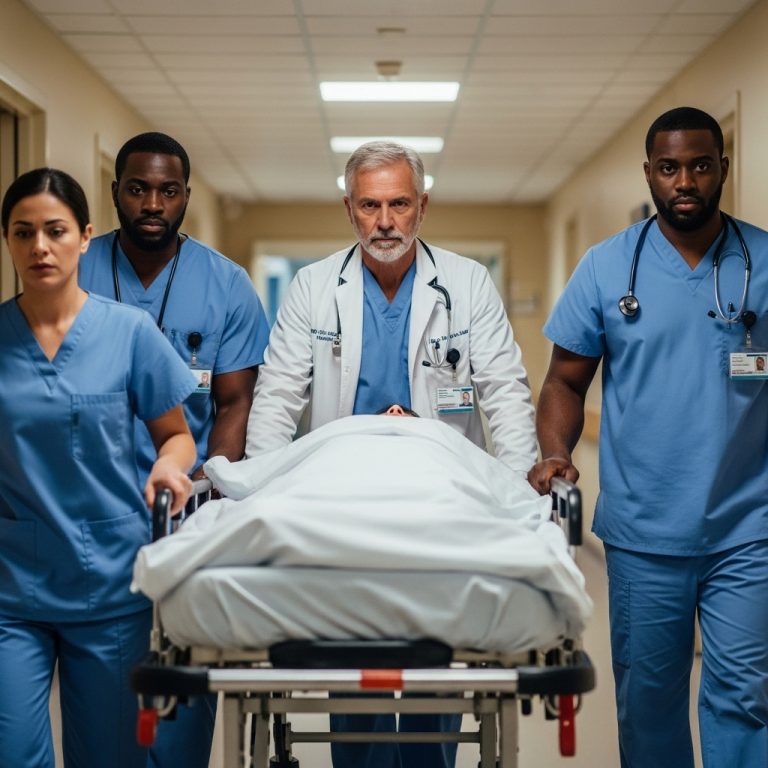 — ¡Déjala en el pasillo, de todas formas no va a sobrevivir! — declaró el médico a la enfermera. A la mañana siguiente, él se indignó por lo sucedido.