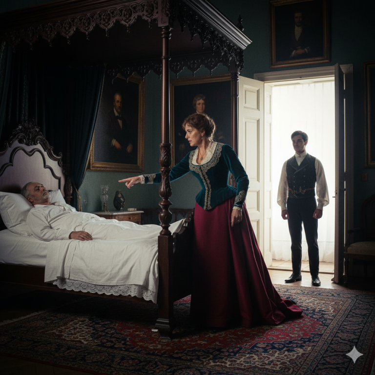 Antes de que mi padre muriera, pateó a mi madrastra: pensamos que tenía miedo de pelear por la herencia, pero la verdad es aún más impactante…