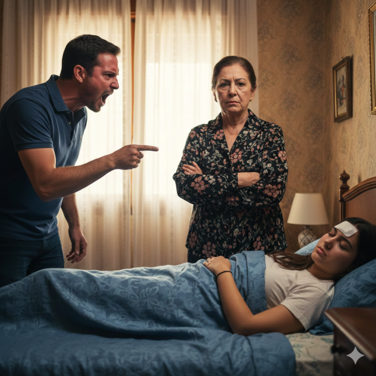 La mujer se pone enferma a 40°C, no puede cocinar arroz, el marido golpea, el marido firma inmediatamente el divorcio