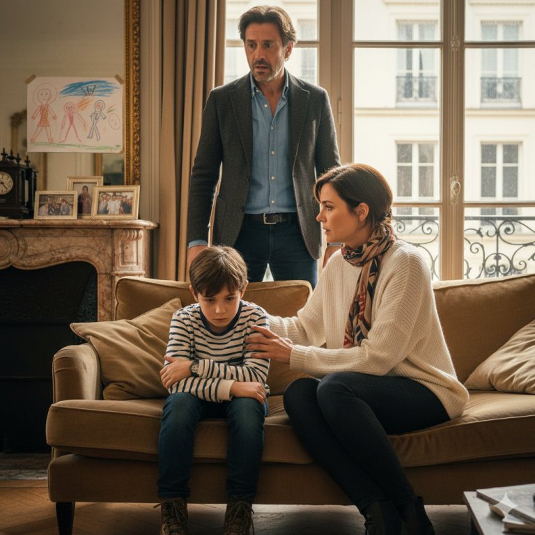 Todos los días, mi esposa bañaba y cuidaba con esmero a su hijo de un matrimonio anterior. Pero una vez, al tocarlo por casualidad, el niño tembló de tal manera que me heló la sangre…