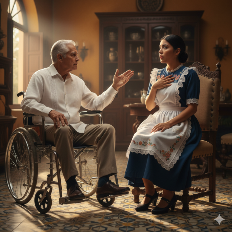 La Verdad detrás del “Te Necesito”: El Secreto que el Millonario en Silla de Ruedas le Confesó a su Criada