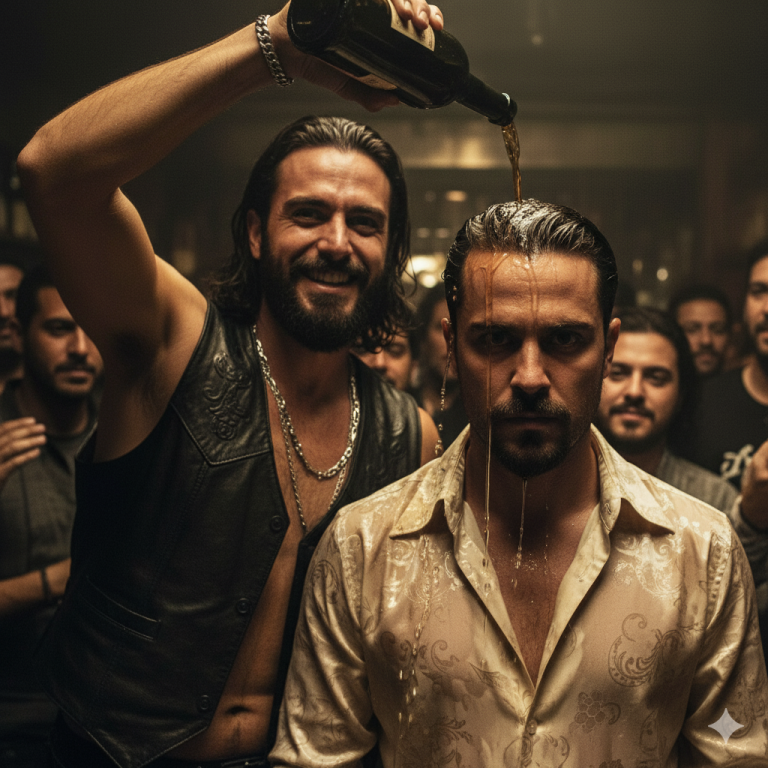 MATÓN DERRAMÓ CERVEZA SOBRE LA CABEZA DE ESCOBAR SIN SABER QUIÉN ERA. HASTA HOY SE ARREPIENTE…