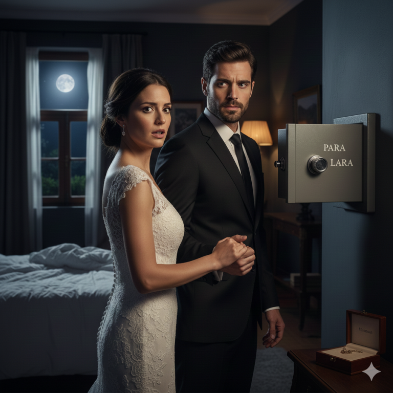 Me casé con el mejor amigo de mi difunto esposo – Pero en nuestra noche de bodas me dijo: “Hay algo en la caja fuerte que necesitas leer”