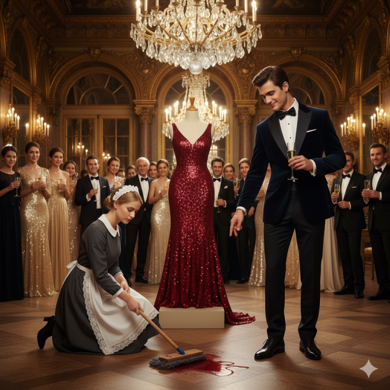 «¡Me casaré contigo si entras en este vestido!» – se burló el millonario meses después, quedó mudo.