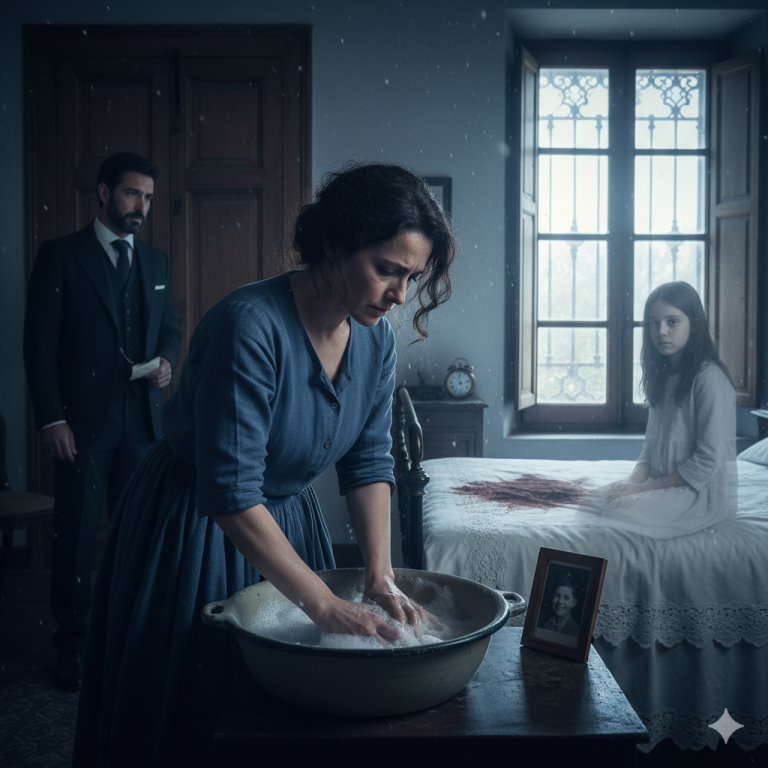 Cada vez que el esposo regresaba de un viaje de negocios, veía a su esposa lavando diligentemente las sábanas. Un día, instaló en secreto una cámara en el dormitorio y, avergonzado, descubrió una verdad desgarradora.