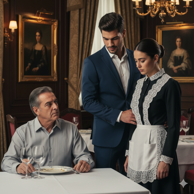 El Millonario Encubierto Pide un Filete — La Camarera le Entrega una Nota que lo Deja Helado