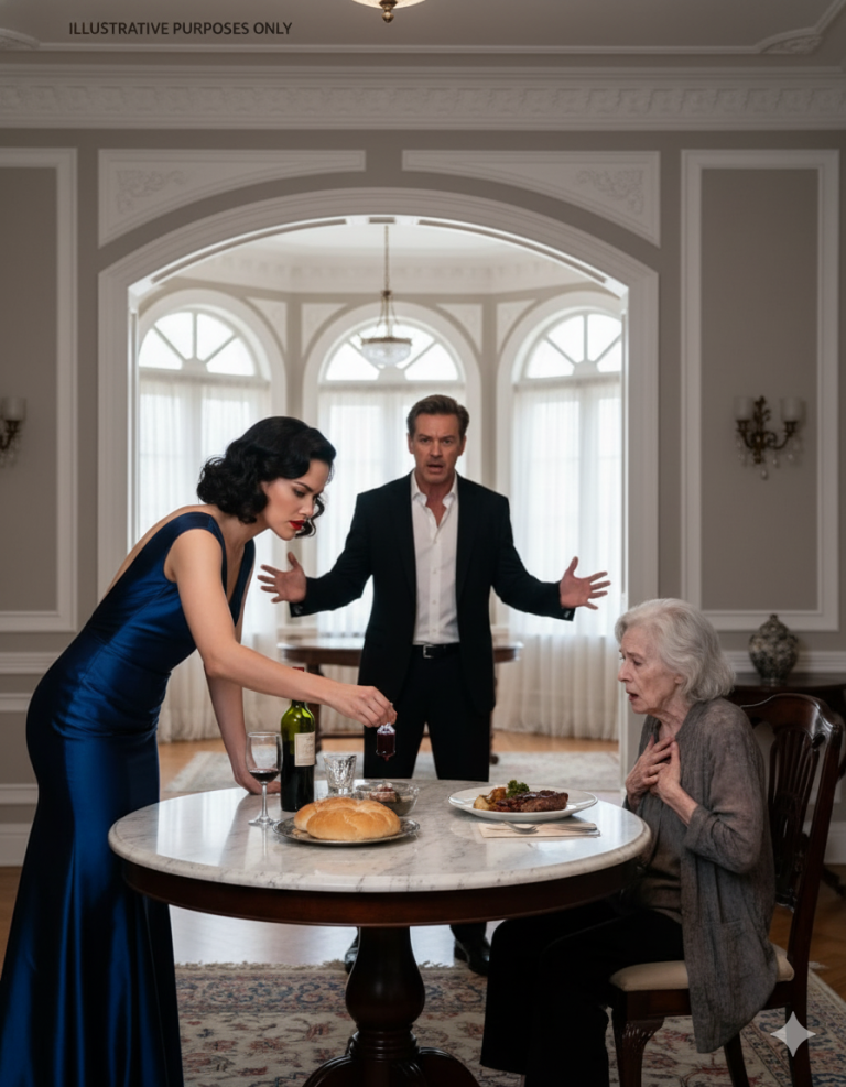 Durante semanas, su madre siguió perdiendo peso sin ninguna razón, hasta que una noche, entró en la cocina y descubrió el plan oculto de su esposa para su herencia…