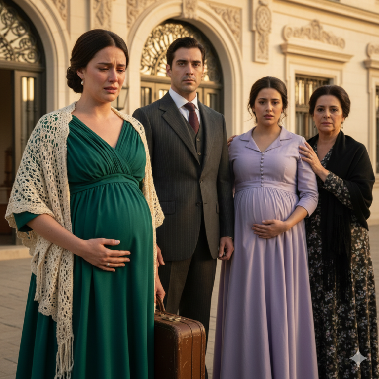 La amante de mi esposo y yo estábamos embarazadas de él. Mi suegra dijo: “El que tenga un hijo, se quedará”. Me fui sin dudarlo: siete meses después, toda su familia fue testigo de una verdad que destrozó su mundo.