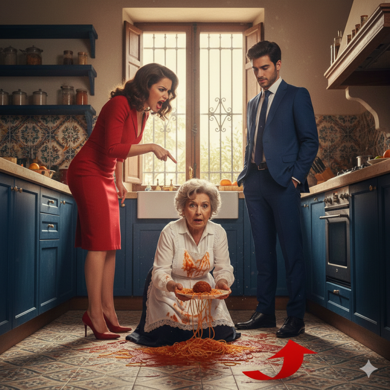 El piso de mármol de la cocina estaba helado, duro, implacable. Y ahí, en ese suelo gélido, se encontraba sentada doña Rosario, una mujer de 72 años.