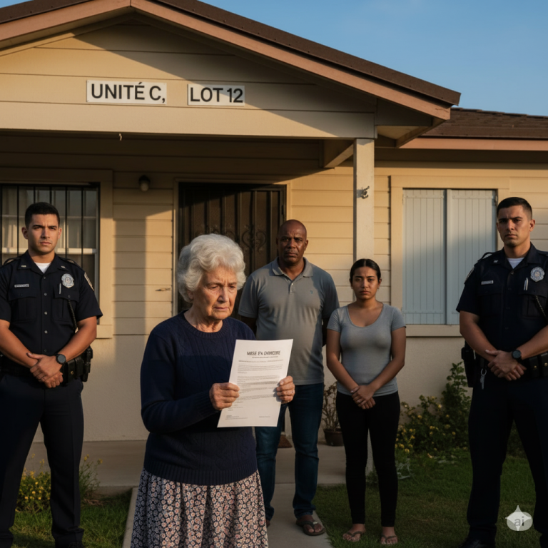 Une mère âgée a vendu toutes ses terres pour rembourser la dette de son fils – trois mois plus tard, le fils qu’elle a aidé les a mis à la porte. Mais le couple ne savait pas… que la mère l’a dénoncée à la police il y a à peine une semaine – et qu’elle a déjà un plan.