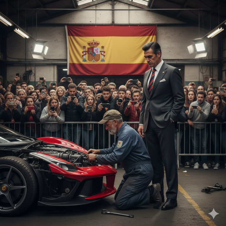 “Si puedes arreglar este coche, es tuyo”, se burló el multimillonario de un hombre negro sin hogar que no podía apartar la mirada de su superdeportivo averiado, pero lo que sucedió a continuación dejó al multimillonario completamente sin palabras…