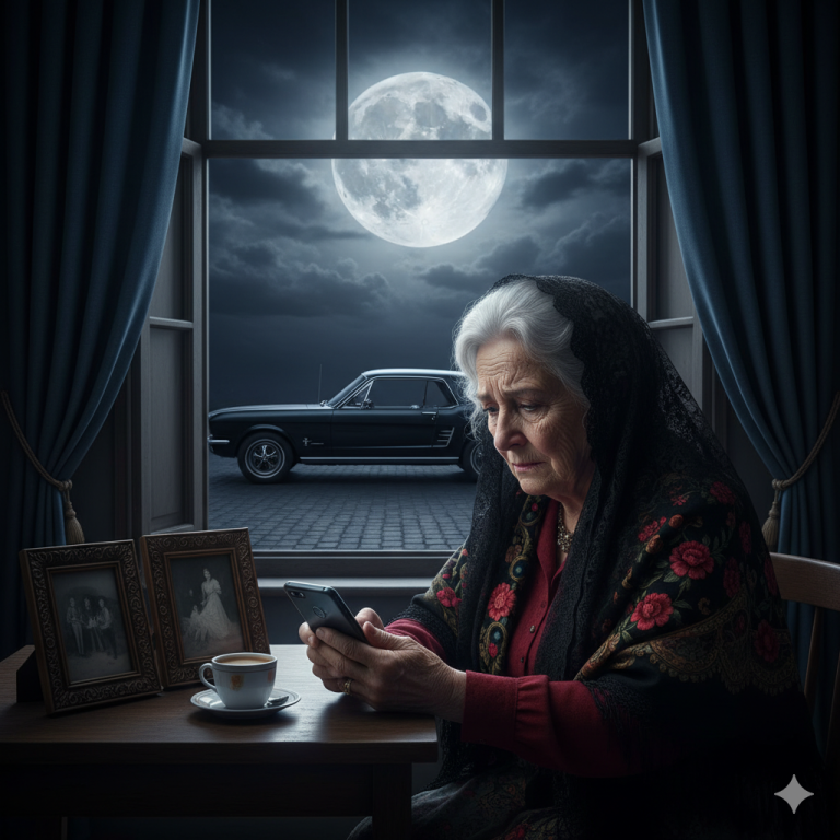 En el funeral de mi esposo, recibí un mensaje de texto de un número desconocido: ‘Sigo vivo. No confíes en los niños.’ Pensé que era una broma cruel…