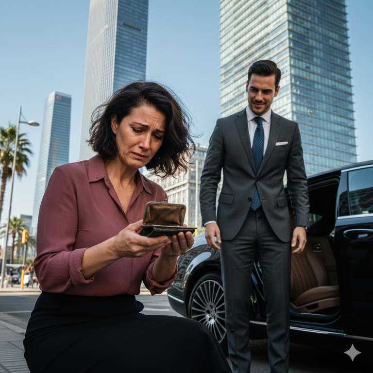 Mi hija me abandonó sin un centavo en Dubái. Me dijo: “Buena suerte.” Luego, un multimillonario…