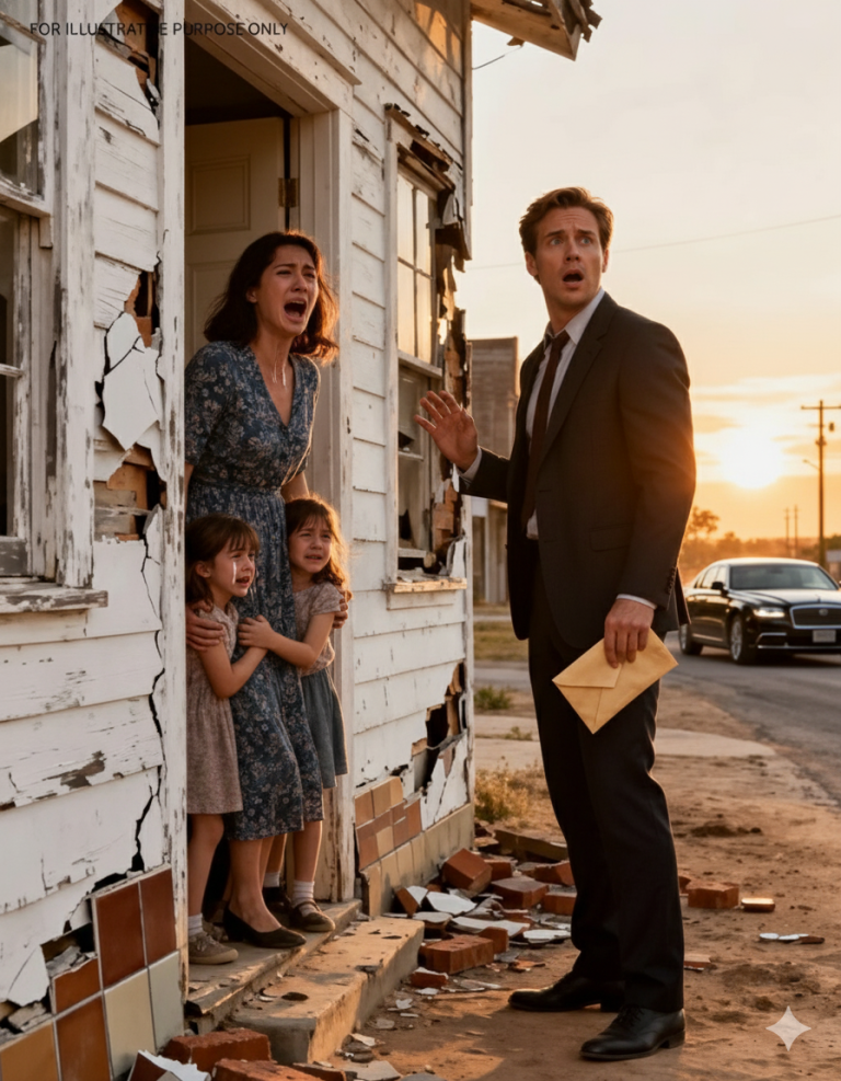 Il est revenu millionnaire pour humilier son ex – mais quand il l’a trouvée élevant deux petites filles dans ce qui restait de leur ancienne maison, ce qu’il a fait ensuite a laissé toute la ville silencieuse