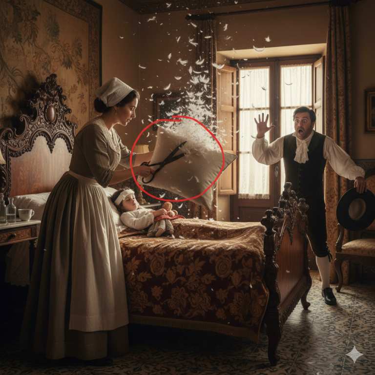 Ningún médico podía curar al hijo del millonario, hasta que la niñera revisó las almohadas…