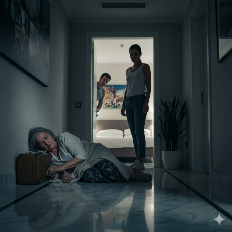 MA BELLE-SŒUR A FORCÉ MA MÈRE À DORMIR SUR LE SOL DU COULOIR LORS DE NOTRE VOYAGE EN FAMILLE !