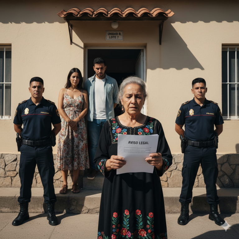 Completo: Una madre anciana vendió todas sus tierras para pagar la deuda de su hijo: tres meses después, el hijo al que ayudaron los echó. Pero poco sabía la pareja… Que la madre la denunció a la policía hace apenas una semana, y ya tiene un plan.