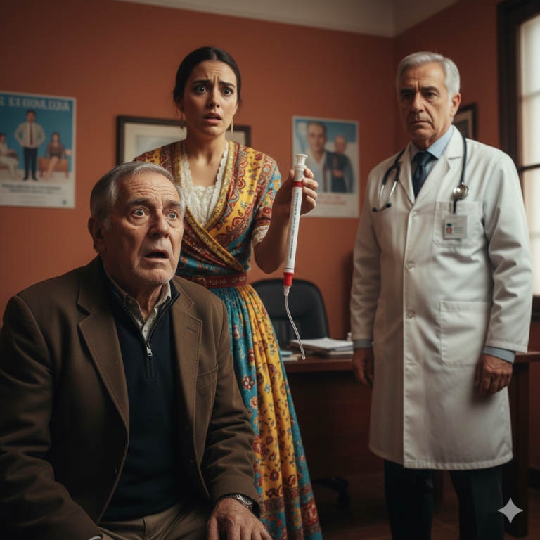 Acompañaba a mi esposa a una consulta; mientras ella entraba a hacerse un análisis de orina, el médico se acercó peligrosamente a mí y murmuró: ‘Llame a la policía’.