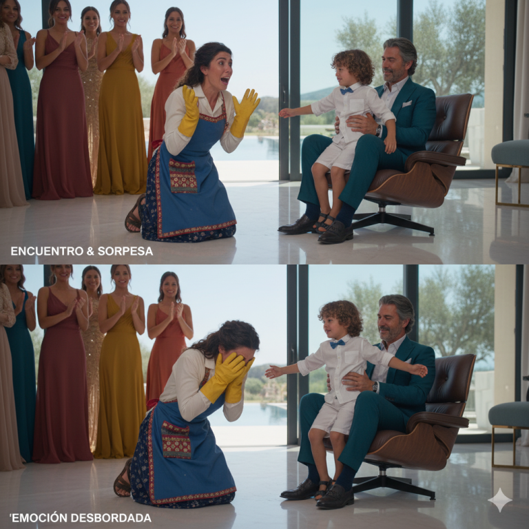 EL HIJO DEL MILLONARIO RECHAZÓ A 100 MUJERES RICAS, PERO ACEPTÓ A LA EMPLEADA COMO MADRE