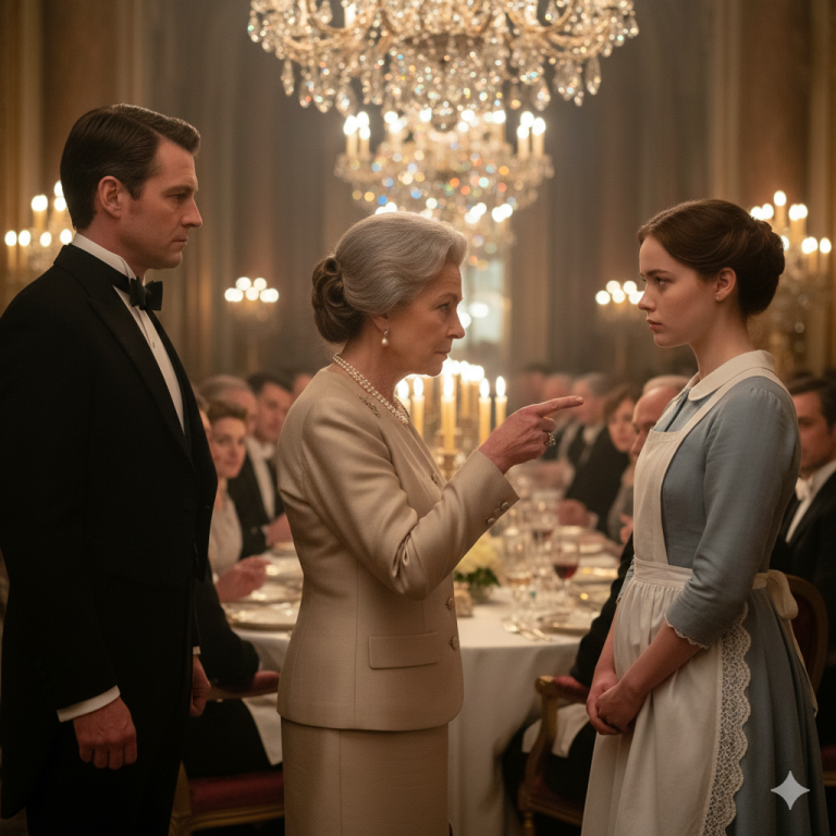 “Ese collar es de mi hija”, gritó la millonaria al descubrirlo en la sirvienta… La verdad sorprende….