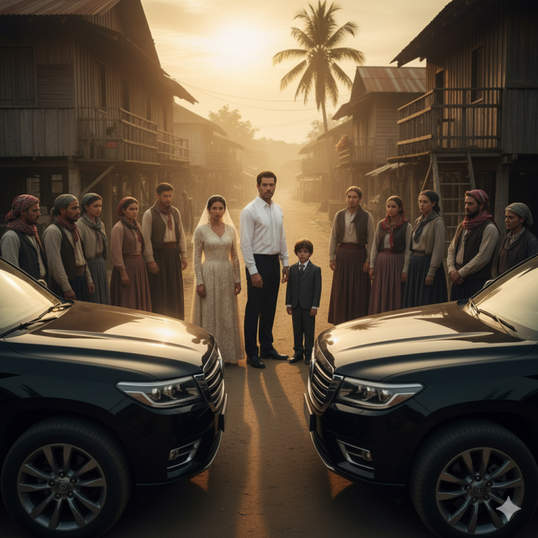 DURANTE DIEZ AÑOS, CRIÉ A MI HIJO SIN PADRE, TODO EL PUEBLO SE RIÓ DE MÍ, HASTA QUE UN DÍA, LOS AUTOS NEGROS SE DETUVIERON FRENTE A MI CASA Y LA VERDAD HIZO LLORAR A TODOS