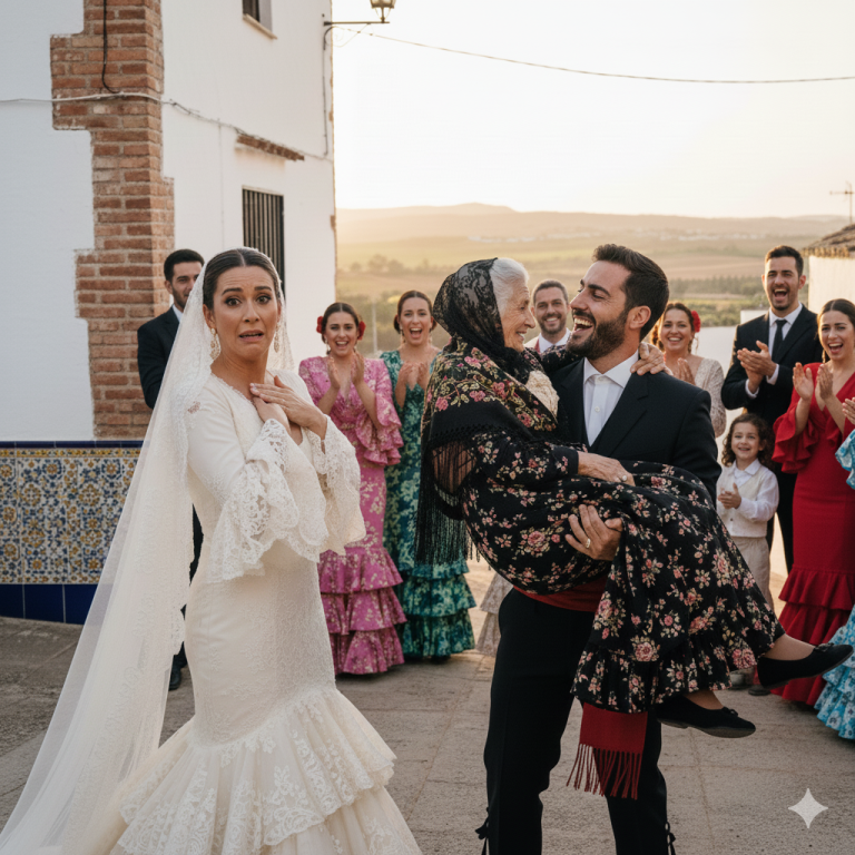 En el momento en que esperaba que la abrazaran, él se volvió hacia su madre y dijo: “Esta es mi verdadera prioridad” — la señal de alarma era inconfundible, y su respuesta silenciosa y calculada cambió la boda para siempre…