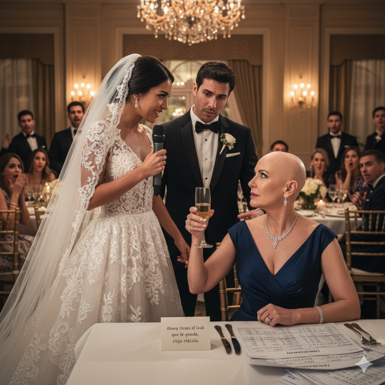 El brindis de la verdad: Una madre expone a su hijo y su nuera en su boda. 