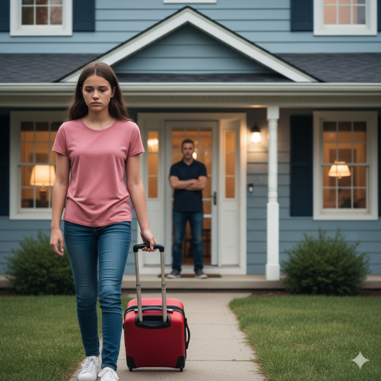 Después de la muerte de mi esposa, eché a su hija de casa porque no era de mi sangre — Diez años después, la verdad que salió a la luz me rompió el corazón.