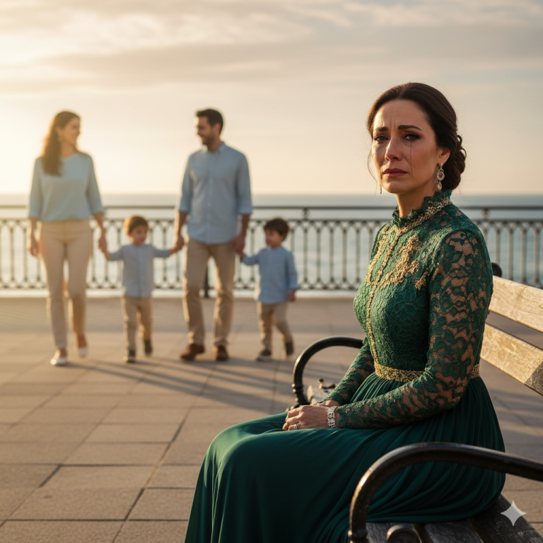 “Quince años después de llorar la muerte de su marido, un día, lo vio, muy vivo, pasando unas vacaciones con su nueva familia. La verdad que salió a la luz fue tan desgarradora… »