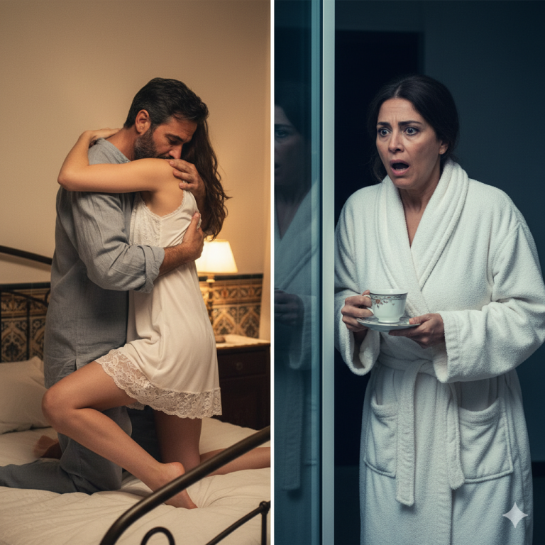 Encontré a mi esposo con la novia de mi hijo… y quedé en SHOCK cuando descubrí que ella era…