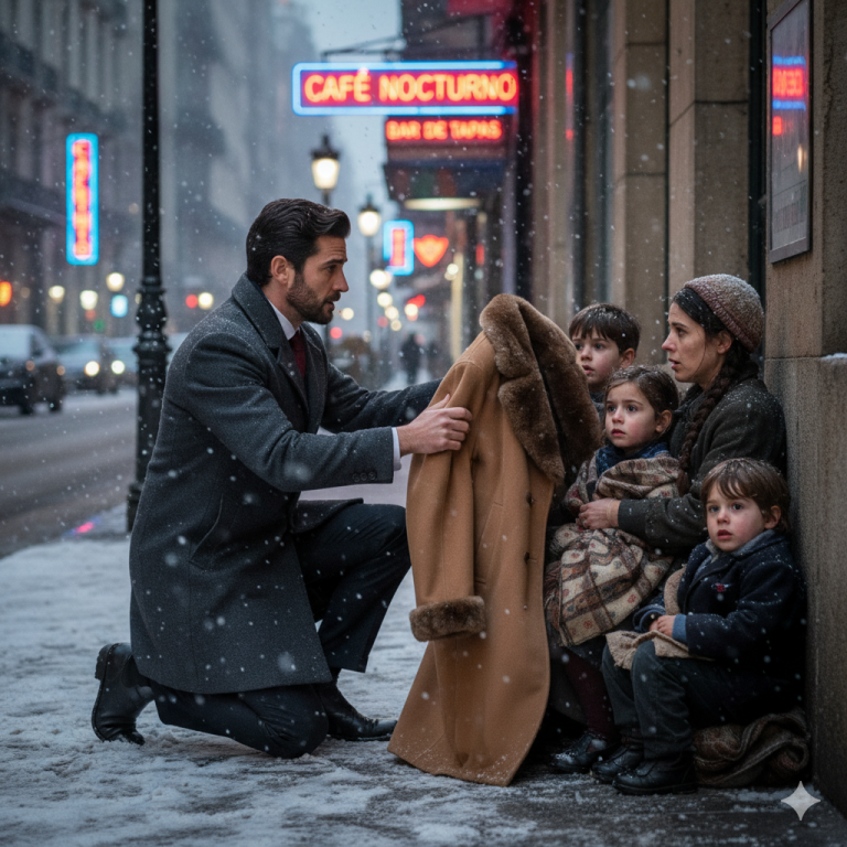 Il a quitté sa femme il y a 8 ans. Aujourd’hui, il l’a trouvée dans la rue avec TROIS ENFANTS qui lui ressemblent. Ce qu’il a découvert a paralysé son monde.