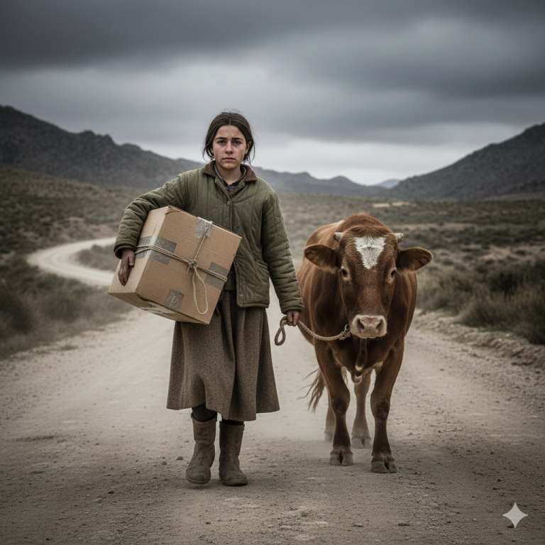 Familia La Abandonó Con Solo Una Vaca Como Herencia, Pero Ella Encuentra Un Lugar Que Lo Cambia Todo